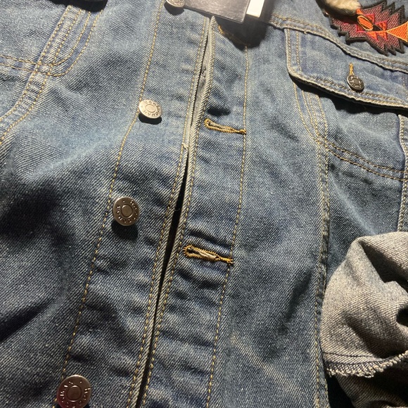 Boohoo man denim jacket size XL NWT - Picture 2 of 6